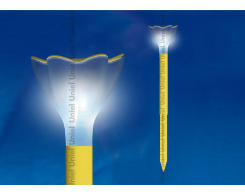 Дополнительное фото Светильник на солнечных батареях (10625) Uniel Promo USL-C-419/PT305 Yellow Crocus: Купить в Интернет магазин освещения GCSVET.RU