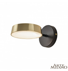 Настенный светильник Arte Milano 271079/1B BK/GD
