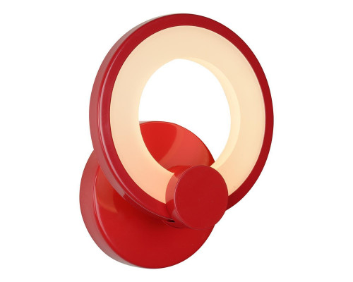 Основное фото Настенный светильник iLedex Ring A001/1 Red: Купить в Интернет магазин освещения GCSVET.RU