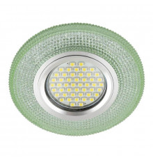 Светильник встраиваемый Fametto Luciole DLS-L142 Gu5.3 Glassy/Green
