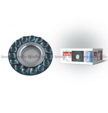 Светильник встраиваемый Fametto Peonia DLS-P107 GU5.3 CHROME/SMOKE+CLEAR