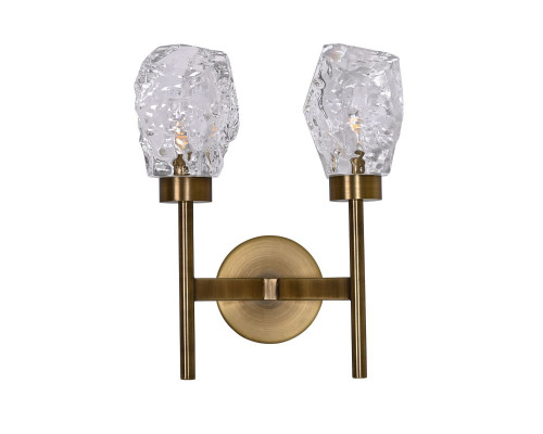 Основное фото Настенный светильник Delight Collection BRWL7071-02 antique brass: Купить в Интернет магазин освещения GCSVET.RU