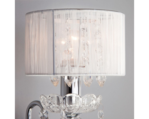 Дополнительное фото Настенный светильник Eurosvet 2045/1 хром/белый: Купить в Интернет магазин освещения GCSVET.RU