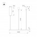 Дополнительное фото Светильник подвесной Arlight SP-CONGO-MULT-1-R800-42W Warm3000 (GD, 120 deg, 230V) 046250: Купить в Интернет магазин освещения GCSVET.RU