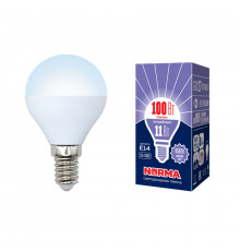 Светодиодная лампочка Volpe Norma G LED-G45-11W/DW/E14/FR/NR картон