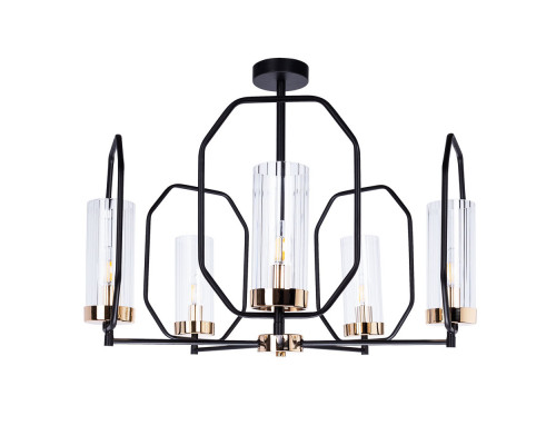 Основное фото Люстра потолочная Arte Lamp Celaeno A7004PL-5BK: Купить в Интернет магазин освещения GCSVET.RU