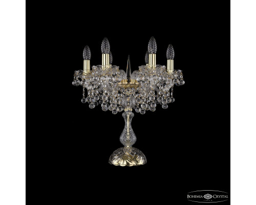 Основное фото Лампа настольная Bohemia Ivele Crystal 1409L/6/141-47 G: Купить в Интернет магазин освещения GCSVET.RU