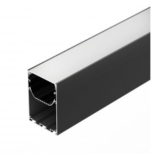 Алюминиевый профиль Arlight LINE-S-5075-2500 BLACK 041848