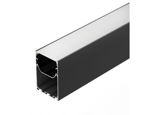 Основное фото Алюминиевый профиль Arlight LINE-S-5075-2500 BLACK 041848: Купить в Интернет магазин освещения GCSVET.RU