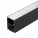 Основное фото Алюминиевый профиль Arlight LINE-S-5075-2500 BLACK 041848: Купить в Интернет магазин освещения GCSVET.RU