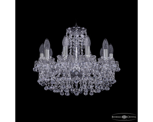 Основное фото Люстра подвесная Bohemia Ivele Crystal 1409/10/160 Ni: Купить в Интернет магазин освещения GCSVET.RU