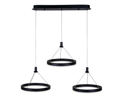 Дополнительное фото Светильник подвесной LED iLedex Libra D075-3 BK: Купить в Интернет магазин освещения GCSVET.RU