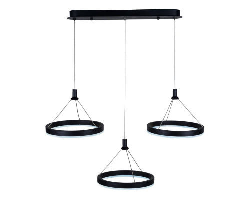 Дополнительное фото Светильник подвесной LED iLedex Libra D075-3 BK: Купить в Интернет магазин освещения GCSVET.RU