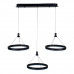Дополнительное фото Светильник подвесной LED iLedex Libra D075-3 BK: Купить в Интернет магазин освещения GCSVET.RU