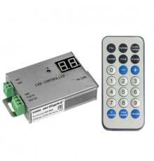 Контроллер Arlight HX-805 (2048 pix, 5-24V, SD-карта, ПДУ) 016999