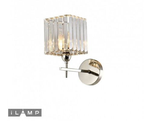 Дополнительное фото Светильник настенный iLamp Staten Island W9514-1 Nickel: Купить в Интернет магазин освещения GCSVET.RU