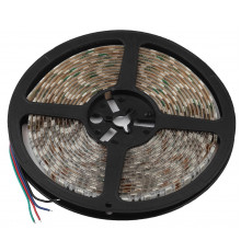 Лента светодиодная Эра 12В 5050 14,4Вт/м RGB 5м IP65 LS5050-14,4-60-12-RGB-IP65-2year-5m KU-5050AD-60D-RGB Б0044123