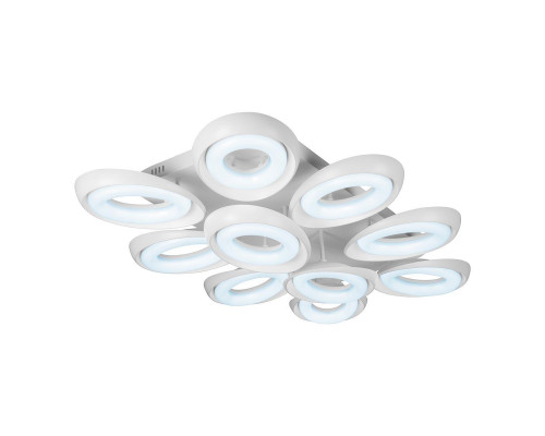 Дополнительное фото Люстра потолочная LED iLedex Fancy FS-011-X10 240W WH: Купить в Интернет магазин освещения GCSVET.RU