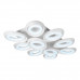 Дополнительное фото Люстра потолочная LED iLedex Fancy FS-011-X10 240W WH: Купить в Интернет магазин освещения GCSVET.RU