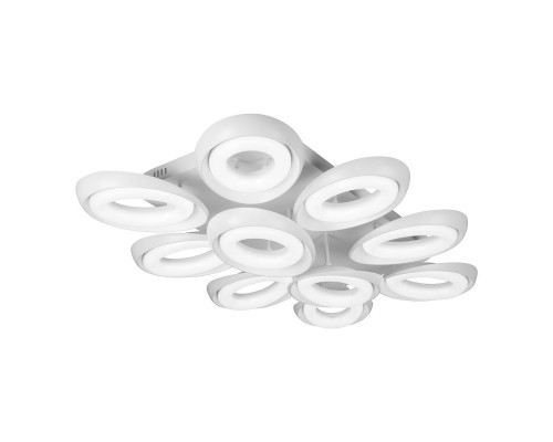 Основное фото Люстра потолочная LED iLedex Fancy FS-011-X10 240W WH: Купить в Интернет магазин освещения GCSVET.RU