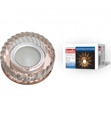 Светильник встраиваемый Fametto Luciole DLS-L123 GU5.3 BRONZE/CLEAR UL-00000373