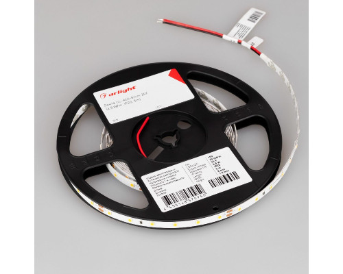 Дополнительное фото Лента светодиодная Arlight UL-A60-8mm 24V Warm2400 (4.8 W/m, IP20, 5m) 042285: Купить в Интернет магазин освещения GCSVET.RU