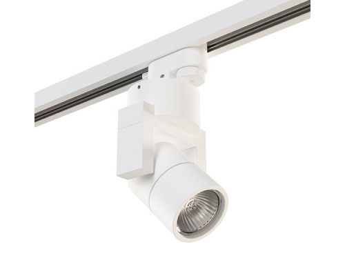 Основное фото Светильник трековый Lightstar Track 1 white A1T051046 (592076+051046): Купить в Интернет магазин освещения GCSVET.RU