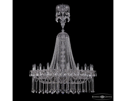 Основное фото Люстра подвесная Bohemia Ivele Crystal 1413/20/400/XL-160 Ni: Купить в Интернет магазин освещения GCSVET.RU