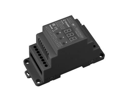 Основное фото Диммер Arlight SMART-DALI-104-62-ADDR-DIM-DT6-DIN Black (12-24V, 4x5A) 039147: Купить в Интернет магазин освещения GCSVET.RU