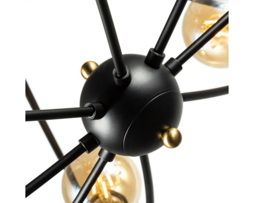 Дополнительное фото Люстра потолочная ARTE Lamp A1963PL-8BK: Купить в Интернет магазин освещения GCSVET.RU