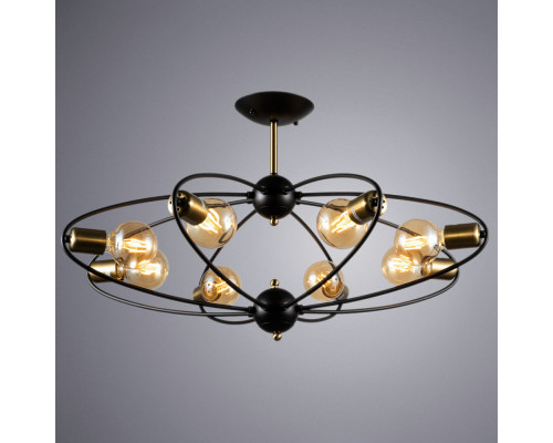 Дополнительное фото Люстра потолочная ARTE Lamp A1963PL-8BK: Купить в Интернет магазин освещения GCSVET.RU
