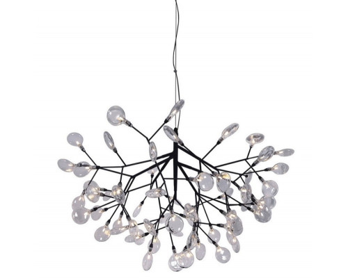 Основное фото Люстра подвесная Crystal Lux Evita SP63 BLack/Transparent: Купить в Интернет магазин освещения GCSVET.RU