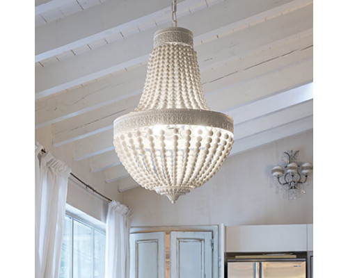 Дополнительное фото Люстра подвесная Ideal Lux Monet SP6 Bianco 162751: Купить в Интернет магазин освещения GCSVET.RU