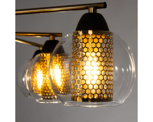 Дополнительное фото Люстра потолочная Arte Lamp Manchester A7045PL-8BK: Купить в Интернет магазин освещения GCSVET.RU