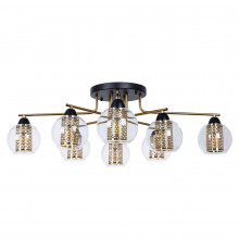 Люстра потолочная Arte Lamp Manchester A7045PL-8BK