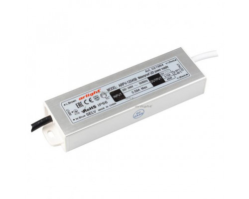 Основное фото Сетевой адаптер Arlight ARPV-12045-B (12V, 3.8A, 45W) 021964: Купить в Интернет магазин освещения GCSVET.RU