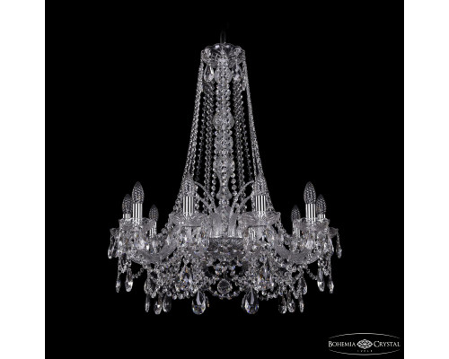 Основное фото Люстра подвесная Bohemia Ivele Crystal 1411/10/240/h-83 Ni: Купить в Интернет магазин освещения GCSVET.RU