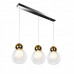 Дополнительное фото Светильник подвесной LED iLedex Blossom C4476-3L GL: Купить в Интернет магазин освещения GCSVET.RU