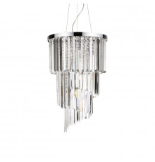 Люстра подвесная Ideal Lux Carlton SP8 Cromo 117737