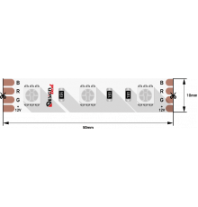 Лента светодиодная DesignLed DSG560-12-RGB-33 000603