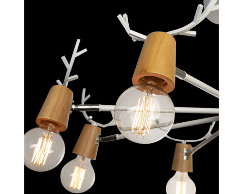 Дополнительное фото Люстра потолочная Loft IT Sven 10024/8 White: Купить в Интернет магазин освещения GCSVET.RU