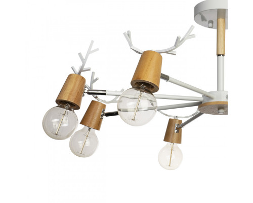 Дополнительное фото Люстра потолочная Loft IT Sven 10024/8 White: Купить в Интернет магазин освещения GCSVET.RU