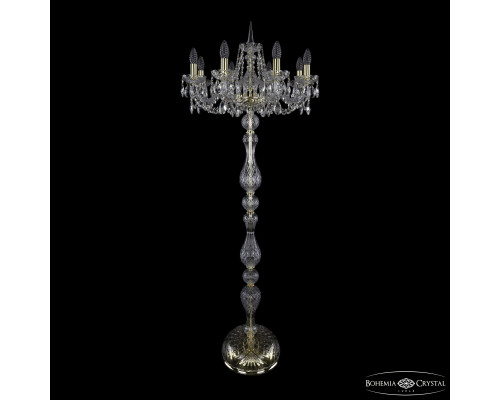 Основное фото Напольный светильник Bohemia Ivele Crystal 1402T1/8/195-160 G: Купить в Интернет магазин освещения GCSVET.RU