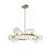 Дополнительное фото Люстра подвесная Crystal Lux Agata SP15 V2 Gold/Transparente: Купить в Интернет магазин освещения GCSVET.RU