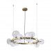 Основное фото Люстра подвесная Crystal Lux Agata SP15 V2 Gold/Transparente: Купить в Интернет магазин освещения GCSVET.RU