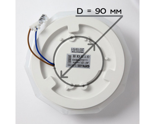 Дополнительное фото Светильник потолочный Citilux Диамант CL713A10G: Купить в Интернет магазин освещения GCSVET.RU