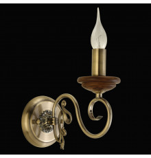 Настенный светильник Natali Kovaltseva LUXURY WOOD 11357/1W ANTIQUE,WALNUT