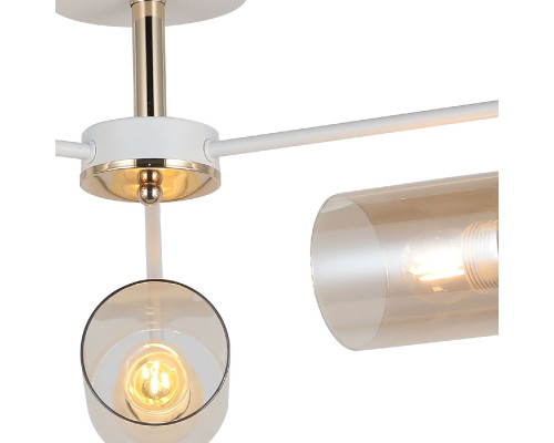 Дополнительное фото Люстра потолочная Illumico IL8248-3COU-79 WH GD: Купить в Интернет магазин освещения GCSVET.RU