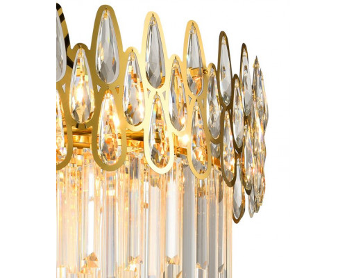 Дополнительное фото Люстра подвесная Natali Kovaltseva NAVIS 76019/10C GOLD: Купить в Интернет магазин освещения GCSVET.RU