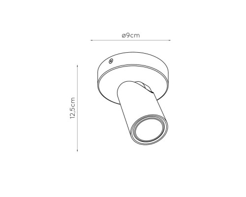 Дополнительное фото Светильник спот Lucide XYRUS 23954/06/30: Купить в Интернет магазин освещения GCSVET.RU